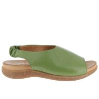 ANDREA CONTI sandal i grönt skinn