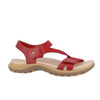 Free Spirit Aruba sandal rött skinn