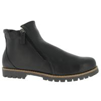 Charlotte boots i svart skinn.
