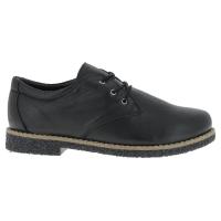 Charlotte sneaker i svart skinn