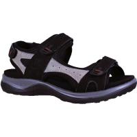 G Comfort sandal bekväm svart skinn