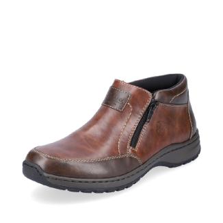 Rieker boots brun extra bred läst.