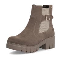 Rieker boots i ljusbrun mocka