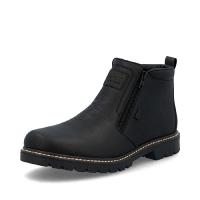 Rieker boots i svart skinn