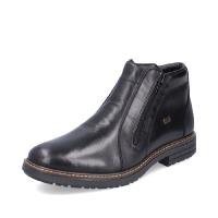 Rieker boots svart skinn