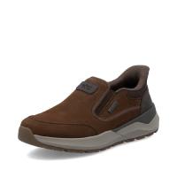 Rieker herrloafer i brunt skinn Ready To Go
