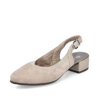 Rieker pumps låg klack beige