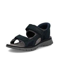 Rieker sandal marinblå nubuck.