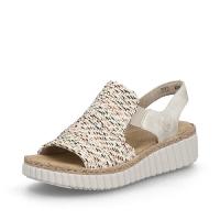 Rieker sandalett beige/multi