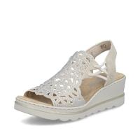 Rieker sandalett kilklack i beige