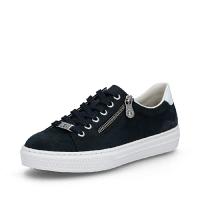 Rieker sneaker marinblå mocka