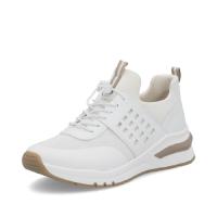 Rieker sneaker vit extra bred.