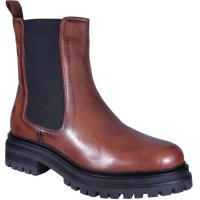 Rosa Negra boots i brunt skinn