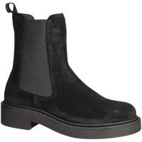 Rosa Negra boots i svart mocka