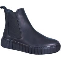Rosa Negra boots i svart skinn