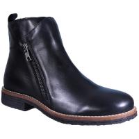 Rosa Negra boots i svart skinn