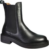 Rosa Negra boots i svart skinn