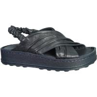 Rosa Negra sandal blå skinn