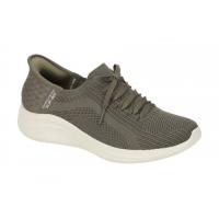 Skechers slipon sportsko dam olivgrön